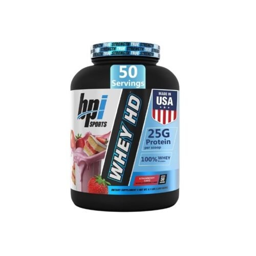 BPI WHEY HD 4.1 LB STRAWBERRY CAKE
