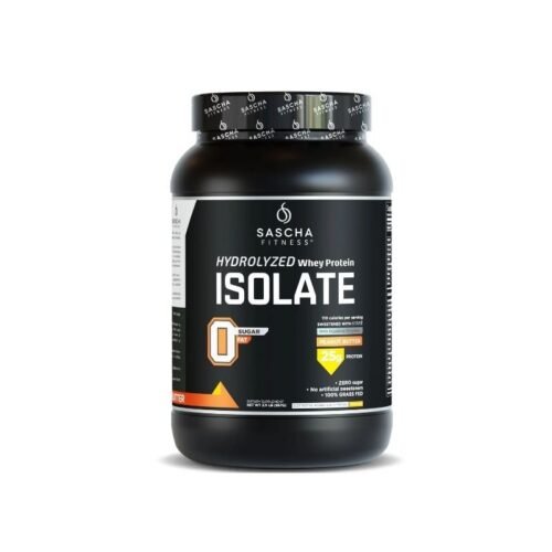 ISOLATE HIDROLIZED WHEY PROTEIN SASCHA FITNESS PEANUT BUTTER 2.11LB